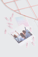 Heart Picture Frame with Pegs