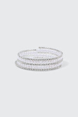 Rhinestone & Pearl Bracelet