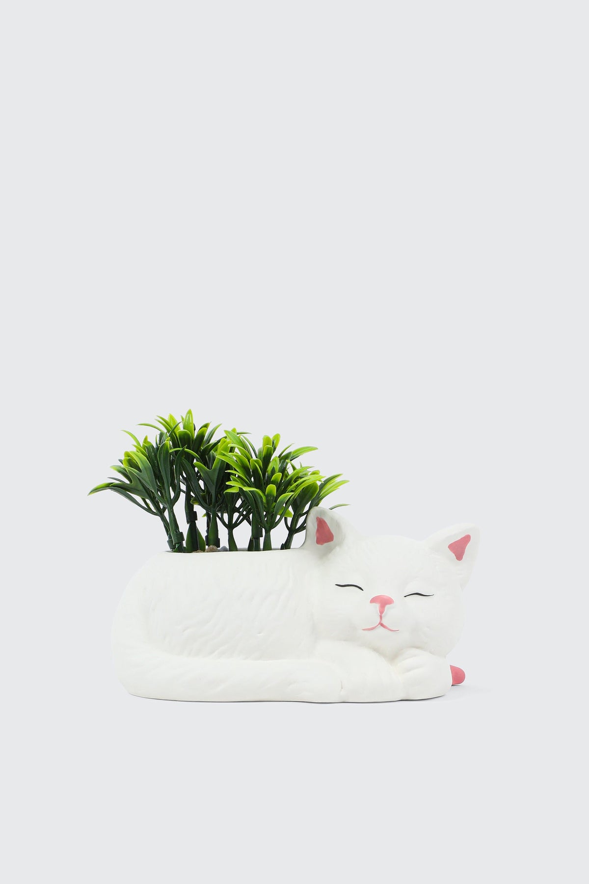 Artificial Plant in Cat Pot