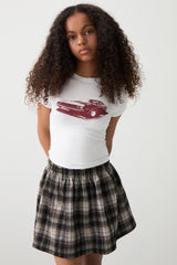 Plaid Mini Skirt
