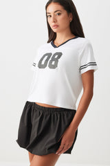 Boxy Sports Mesh Jersey