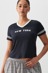 Boxy Sports Mesh Jersey