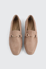 Loafers with Chain Detail