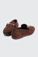 Loafers with Chain Detail