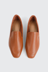 Faux Leather Loafers