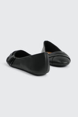 Pleated Ballet Flats