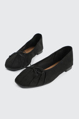 Square Toe Ballet Flats