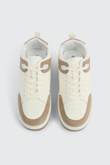 Laced Sneakers with Charm Detail