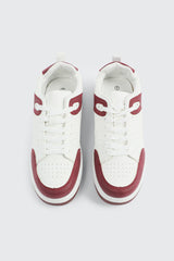 Laced Sneakers with Charm Detail