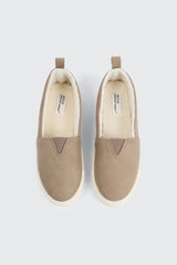 Sherpa Lined Slip On Sneakers