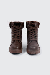 Faux Fur Lined Winter Boots