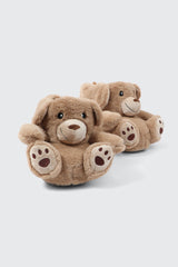 Plush Teddy Bear Slippers
