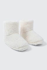 Berber Fleece Bootie Slippers