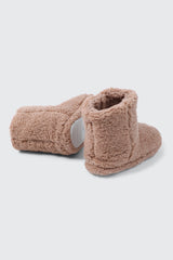 Berber Fleece Bootie Slippers