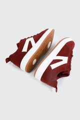 Faux Suede Contrast Sneakers