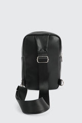 Faux Leather Sling Bag