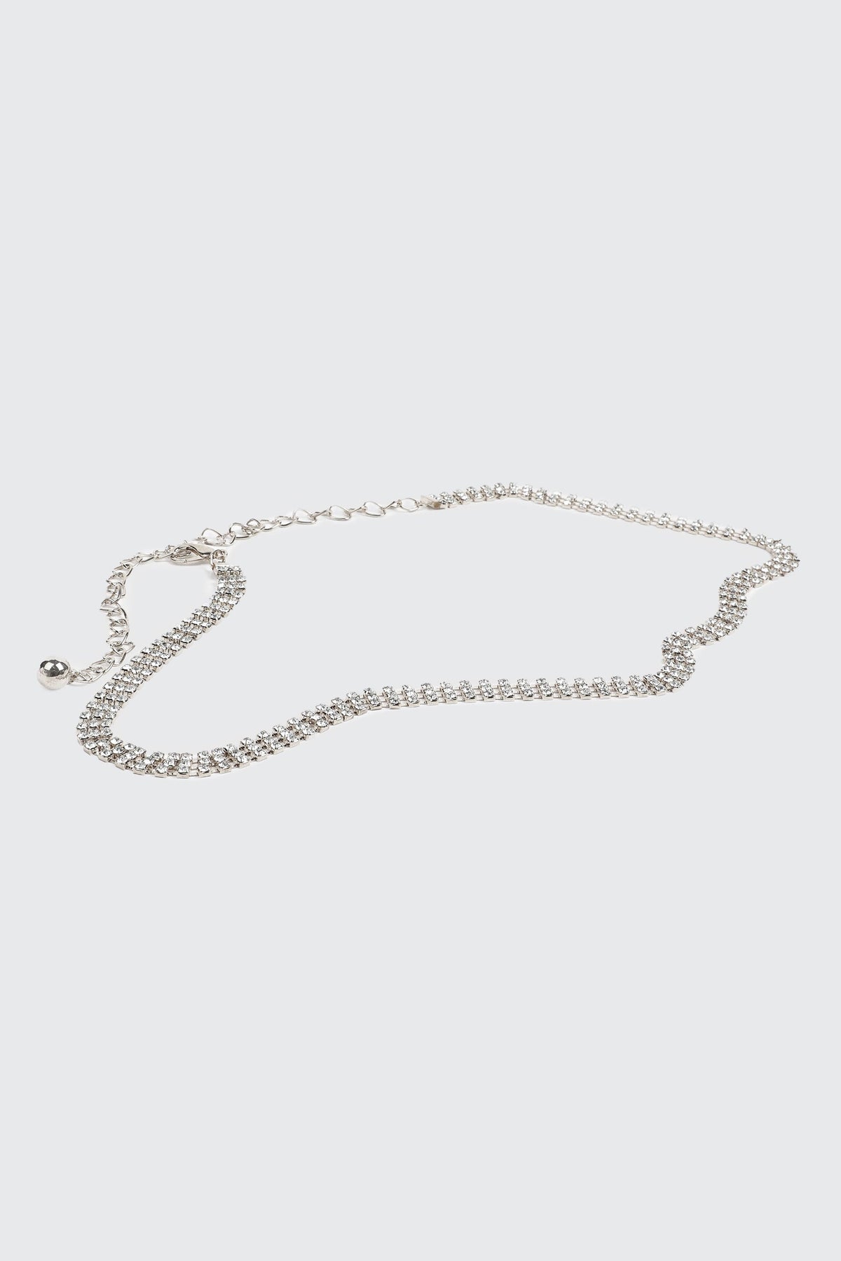 Rhinestone Chain Belt
