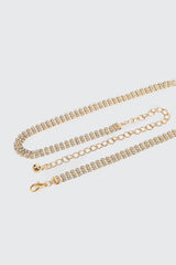 Rhinestone Chain Belt