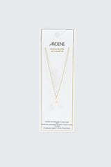 14K Gold Plated Pearl Necklace