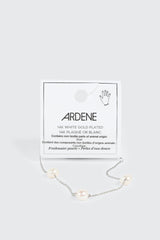 14K Gold Plated Pearl Bracelet