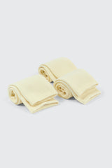3-Pack Ribbed Crew Socks
