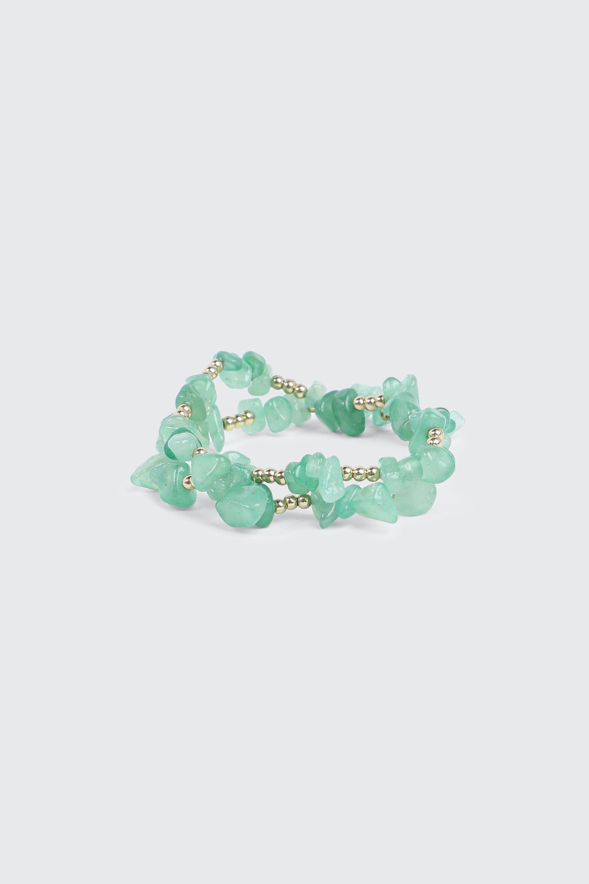 2-Pack Semi-Precious Stone Bracelets
