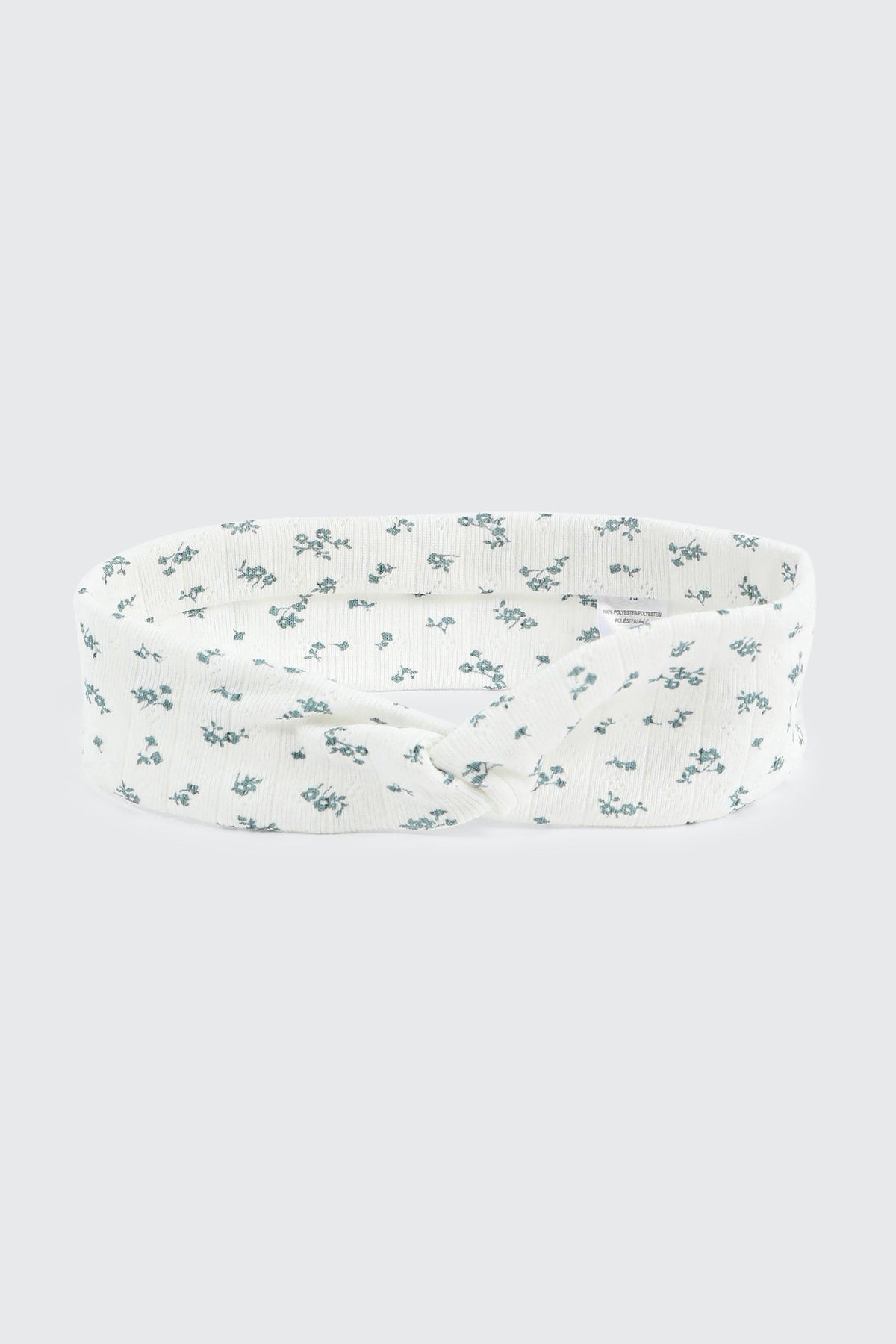 Floral Headwrap with Knot
