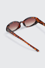 Slim Oval Sunglasses