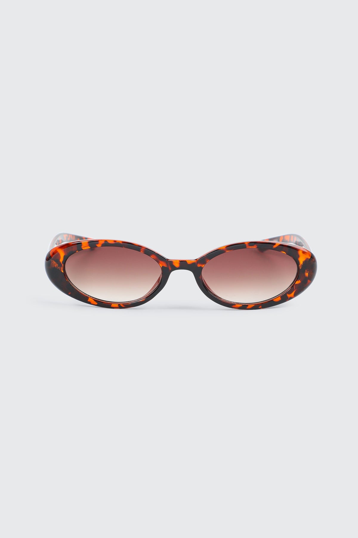 Slim Oval Sunglasses