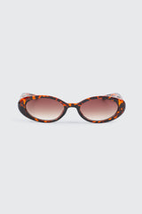 Slim Oval Sunglasses