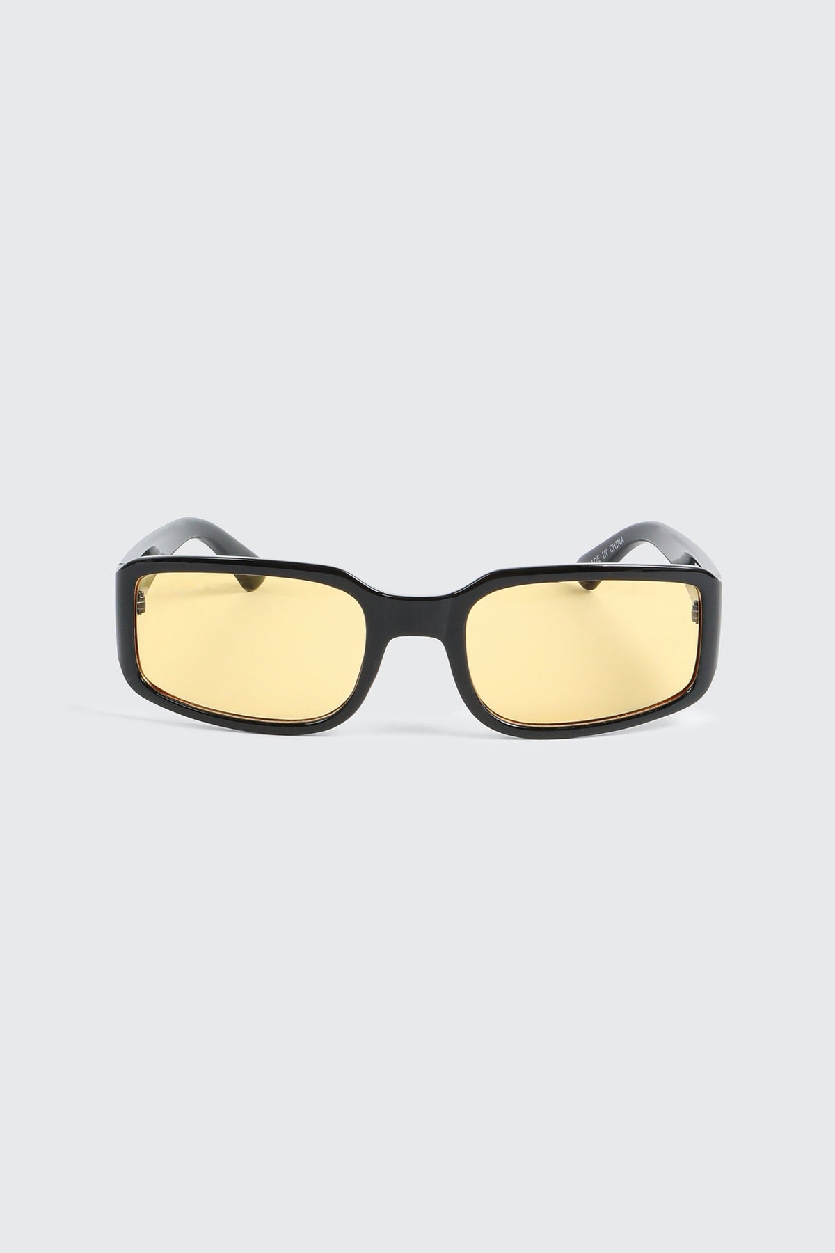 Yellow Lense Shield Sunglasses
