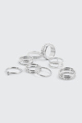 8-Pack Assorted Rings