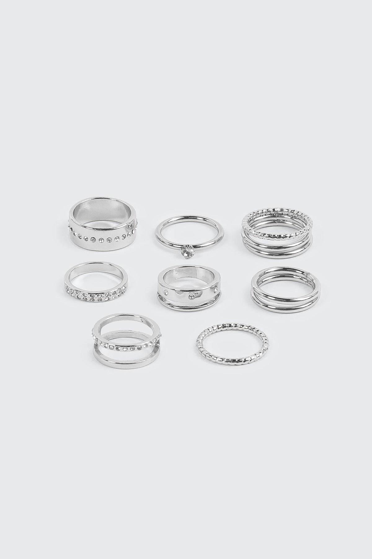 8-Pack Assorted Rings