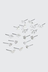 9-Pack Assorted Earrings