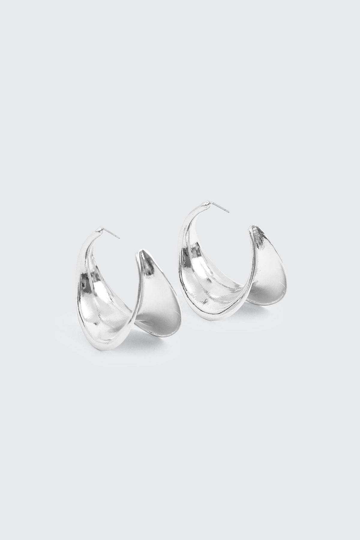 Wide Hoop Earrings