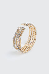Multi Row Rhinestone Bracelet