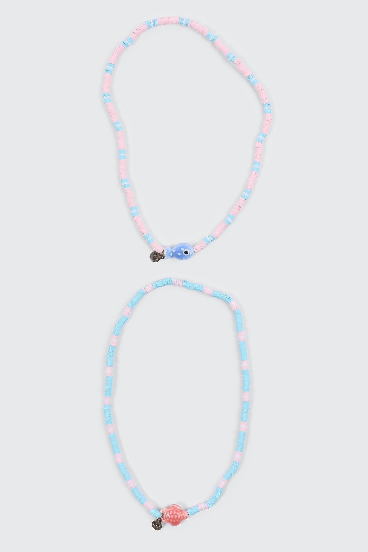 2-Pack Turtle & Fish Necklaces