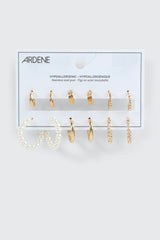 6-Pack Mixed Hoop Earrings