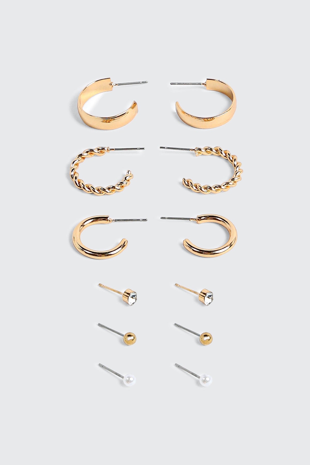 6-Pack Mixed Hoops & Studs