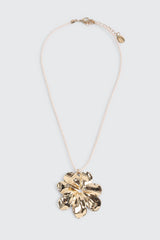 Braided Cord Pendant Necklace
