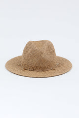 Straw Hat with Charms