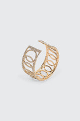 Rhinestone Loop Bangle