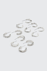6-Pack Mini Hoop Earrings