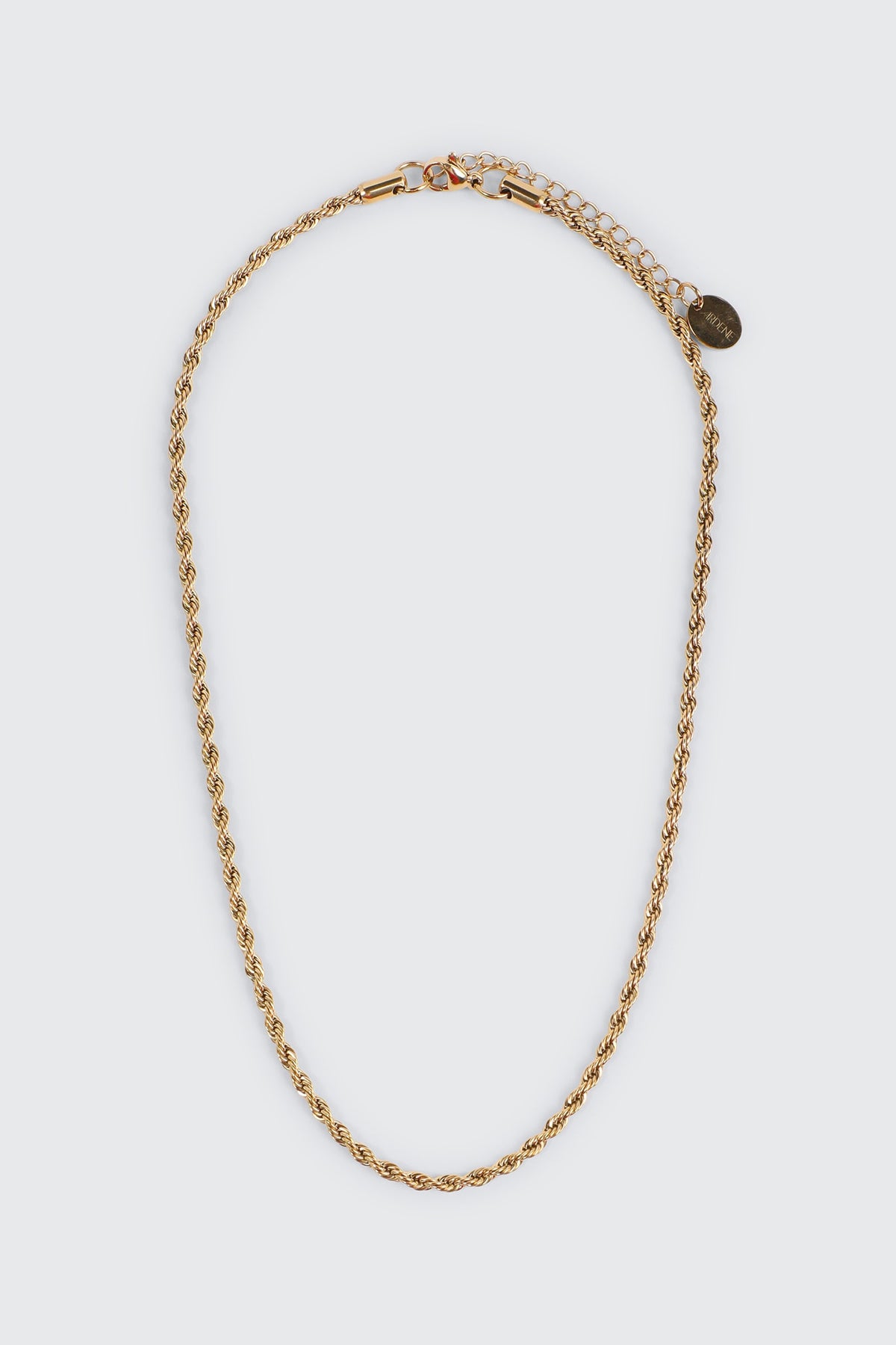 Stainless Steel Twist Chain Necklace
