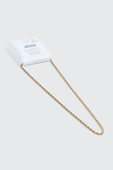 Stainless Steel Twist Chain Necklace
