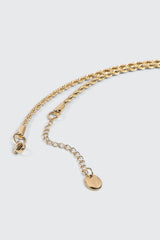 Stainless Steel Twist Chain Necklace