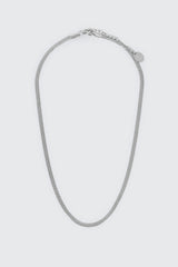 Stainless Steel Herringbone Chain Necklace