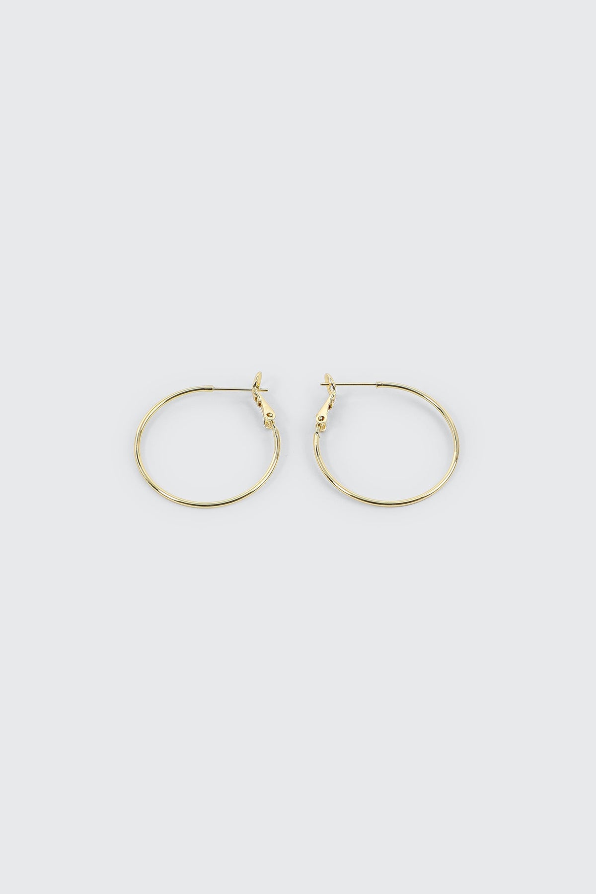 14K Gold Plated Hoop Earrings
