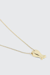 14K Gold Plated Fish Necklace