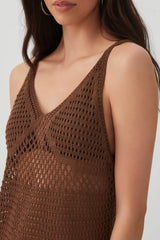 Sleeveless Crochet Cover Up